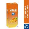 VITA C VITAMINAS MASTICABLES X 30 UND CJ X 48 UND