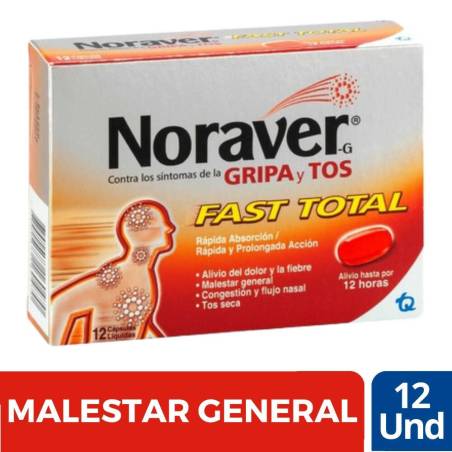 NORAVER FAST TOTAL X 12 UND CJ X 48 UND