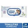 TOALLITAS HUMEDAS ALOE VERA WINNY X 24 UND CJ X 48 UND