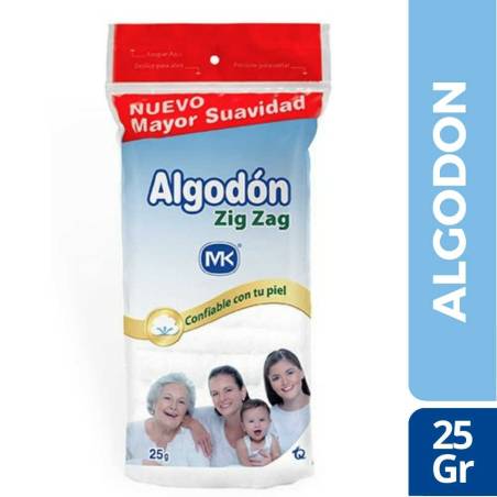 ALGODON MK X 25 GR CJ X 468 UND