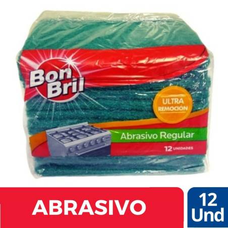ABRASIVO BON BRIL X 12 UND CJ X 6 UND CJ X 24 UND