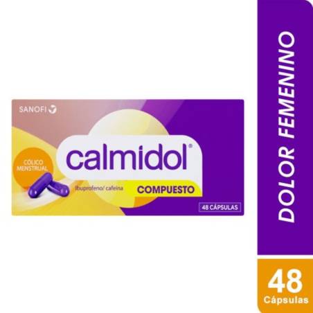 CALMIDOL COMPUESTO PAG 43 LL 48 UND CJ X 66 UND