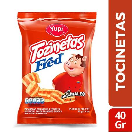 TOZINETAS FRED X 12 UND CJ X 4 UND