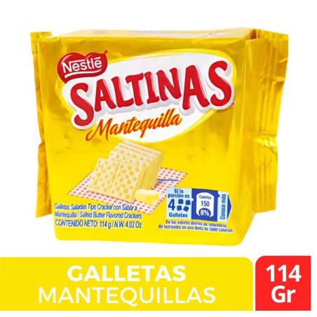GALLETAS SALTINAS MITI TACO MANTEQUILLA CJ X 96 UND