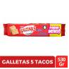 GALLETAS SALTINAS 5 TACOS X 530 GR CJ X 18 UND