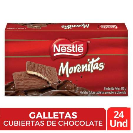 GALLETAS MORENITAS X 24 UND CJ X 4 UND