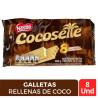 GALLETA COCOSETTE MAXI WAFER X 8 UND CJ X 12 UND