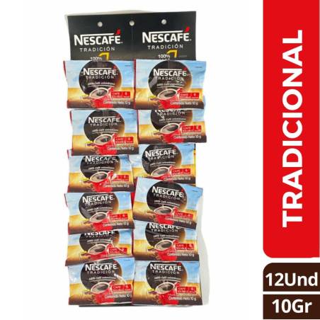 CAFE NESCAFE RISTRA X 12 UND X 10 GR