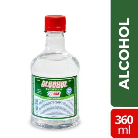 ALCOHOL OSA X 360 ML CJ X 24 UND