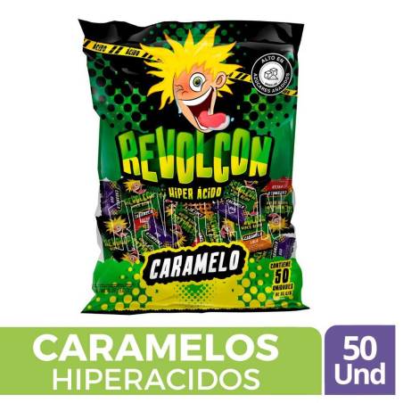 CARAMELO REVOLCON X 50 UND CJ X 12 UND