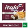 GALLETAS MINITACO ITALO COCO X 80 GR CJ 24 UND
