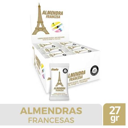 ALMENDRA FRANCESA X 27 GR CJ X 240 UND