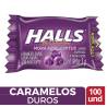 HALLS PEPA MORA AZUL X 100 UND CJ X 30 UND