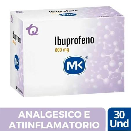 IBUPROFENO 800 MK X 30 UND CJ X 84 UND