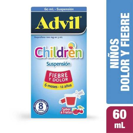ADVIL CHILDREN SUSPENSIÓN X 60 ML CJ X 30 UND