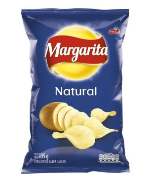 PAPA MARGARITA NATURAL FAMILIAR X 105 GR CJ X 18 UND