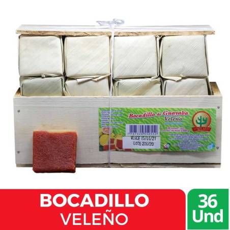 BOCADILLO VELEÑO GRAN KACTUS X 36 UND CJ X 10 UND
