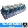 PILAS GRANDES NALPILUX CARBON X 12 UND
