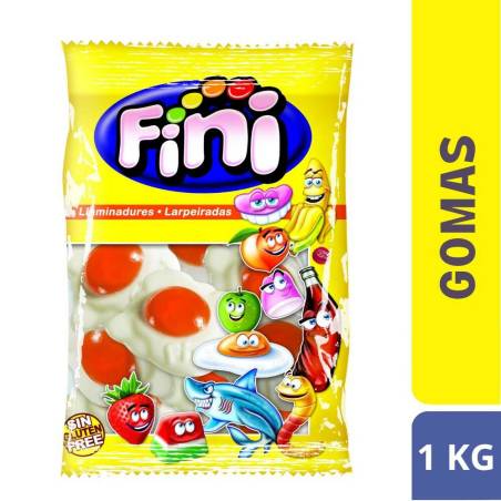 GOMAS FINI HUEVOS FRITOS X 1 KG CJ X 12 UND