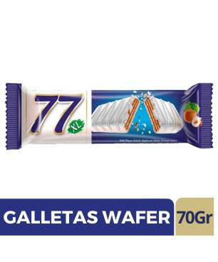 GALLETAS WAFER 77 XL AZUL X 75 GR CJ X UND