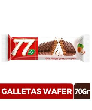 GALLETAS WAFER 77 XL ROJA X 70 GR CJ X UND