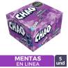 MENTA CHAO EN LINEA MORA AZUL X 5 X 24 UND CJ X 12 UND