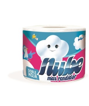 PAPEL HIGIENICO NUBE DOBLE HOJA X 48 UND