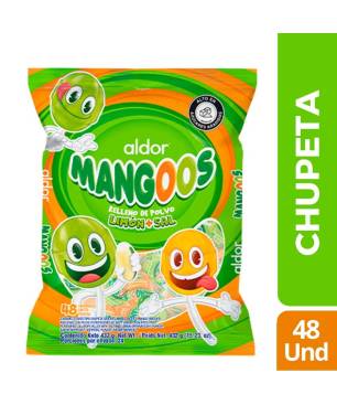 CHUPETA MANGOOS X 48 UND X 288 GR CJ X UND