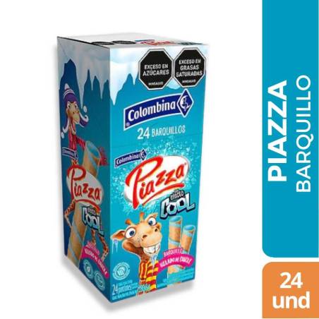 PIAZZA JIRAFA HELADO CHICLE X 24 UND CJ X 12 UND