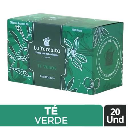 TE VERDE TERESITA X 30 GR X 20 UND