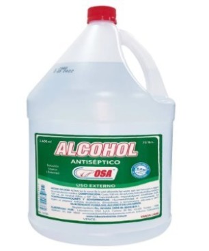 ALCOHOL OSA X 3600 ML CJ X 4 UND