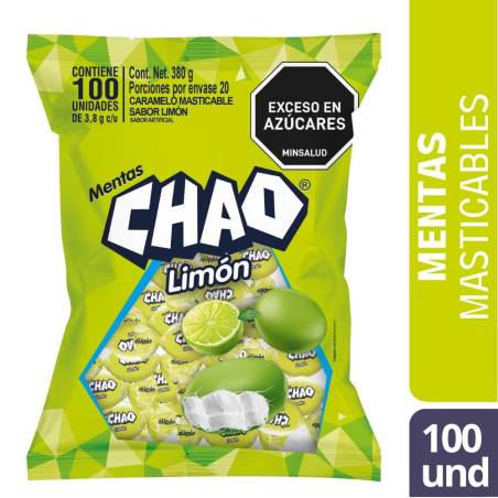 MENTA CHAO LIMON X 100 UND CJ X 24 UND