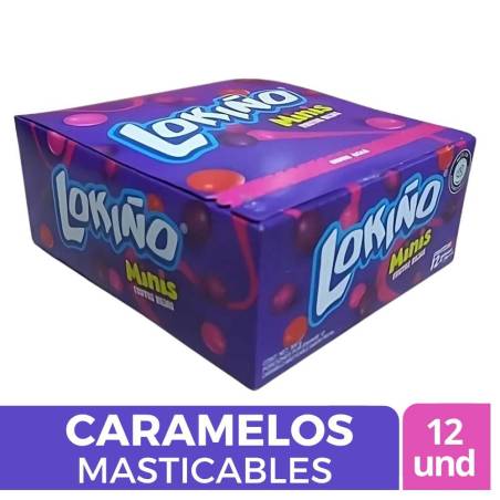 LOKIÑO MINI FRUTOS ROJOS X 12 UND