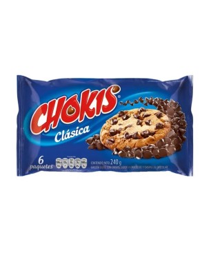 GALLETAS CHOKIS CLASICA X 6 UND CJ X 15 UND