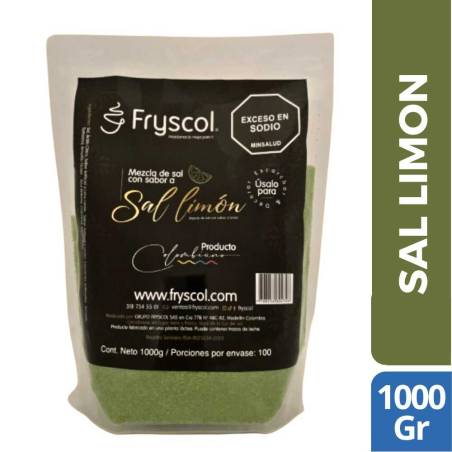 SAL LIMON FRYSCOL X 1000 GR CJ X UND