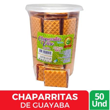BOCADILLO DE GUAYABA CHAPARRITAS GRAN KACTUS X 50 UND CJ X UND