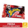 CHICLES BUBBALOO FRESA X 47 UND CJ X 32 UND