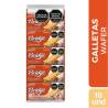GALLETAS WAFER BRIDGE INDIVIDUAL AREQUIPE X 300 GR X 10 UND CJ X 24 UND