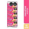 GALLETAS WAFER BRIDGE INDIVIDUAL FRESA X 300 GR X 10 UND CJ X 24 UND