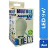 BOMBILLO LED NINE 9W MULTILUX X UND CJ X 100 UND