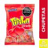 CHUPETA TIPITIN CORAZON X 25 UND CJ X 30 UND