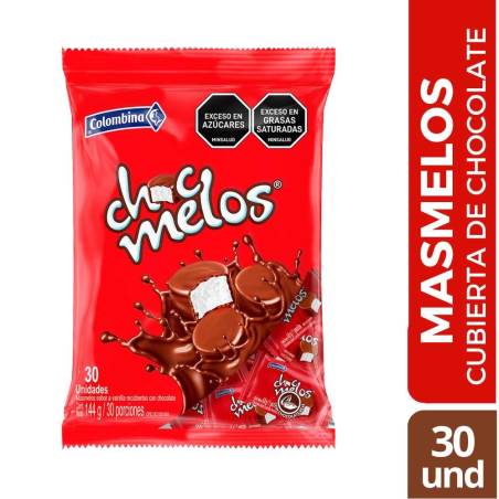 CHOCMELOS BOLSA X 30 UND CJ X 18 UND