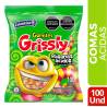 GOMAS GRISSLY GUSANOS X 100 UND CJ X 16 UND