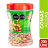 GOMAS GRISSLY GUSANOS TARRO X 200 UND CJ X 8 UND