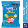 DULCES FRUTICAS CRUJI MASTICABLES X 100 UND CJ X 16 UND