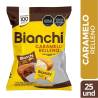 BIANCHI CARAMELO RELLENO MANI CHOCOLATE X 100 UND CJ X 18 UND