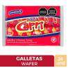 GALLETAS WAFER CAPRI FRESA X 24 UND CJ X 24 UND