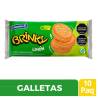 GALLETA BRINKY LIMON X 10 UND CJ X 24 UND