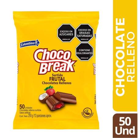 CHOCOBREAK X 50 UND CJ X 18 UND