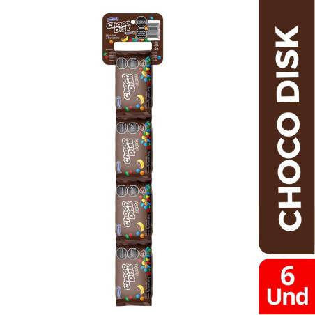 CHOCODISK TIRA X 6 UND CJ X 24 UND
